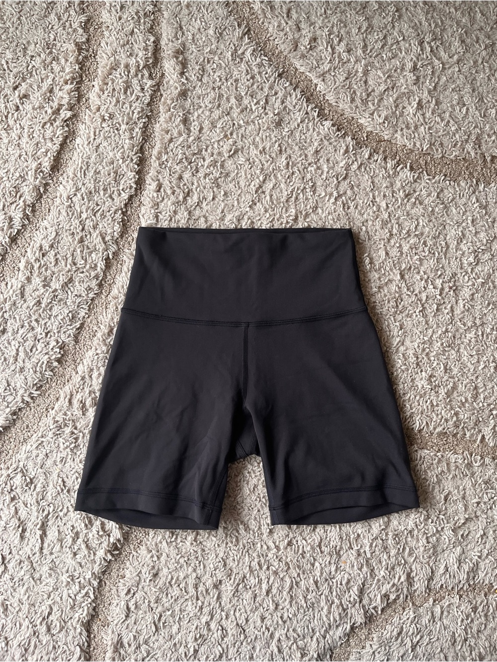lululemon athletica Black High-Rise Athletic Bike Shorts - Picture 3 of 3